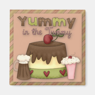 Lekker in de Tummy Sweet Treats Magnet