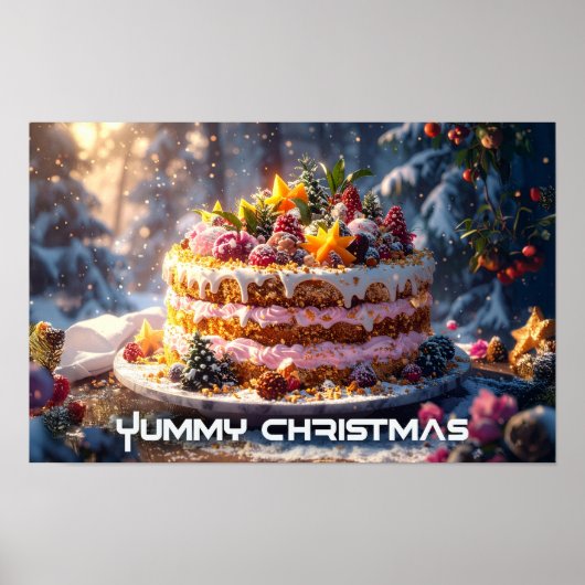 LEKKER KERSTFEEST POSTER (Voorkant)