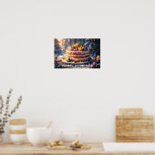 LEKKER KERSTFEEST POSTER (Keuken)