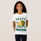 Lekker, lekker, lekker: ik hou van Durian T-shirt (Voorkant volledig)