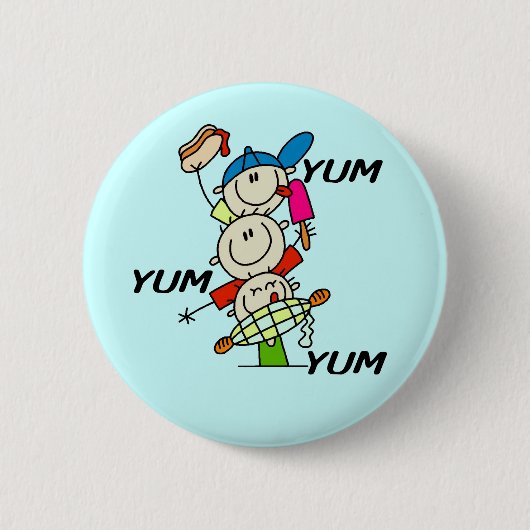 Lekker Lekker Zomer Ronde Button 5,7 Cm (Voorkant)
