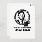 Lekker Maak St. Patrick's Day weer Groot Briefkaart (Voorkant / Achterkant)