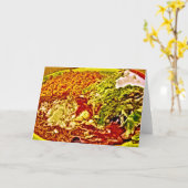 Lekker Mexicaans eten Kaart (Gele Bloem)