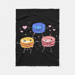 Lekker Mooie Cheerleader Macaroon Cadeau Fleece Deken