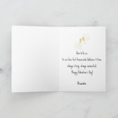 Lekker onze liefde is als | Verre Valentijnsdag Feestdagen Kaart (Binnen)