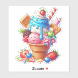 lekker roomijs sticker