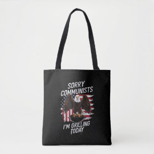 Lekker Sorry Communisten Die Ik Grill Vandaag Tote Bag