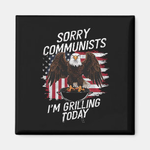 Lekker Sorry Communisten Die Ik Vanavond Grill Magneet