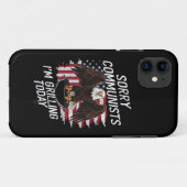 Lekker Sorry Communisten Die Ik Vandaag Ga Grillie Case-Mate iPhone Case (Achterkant (horizontaal))