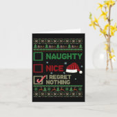 Lekker Stout Ik Heb Spijt Van Niets Lelijk Kersttr Kaart (Gele Bloem)