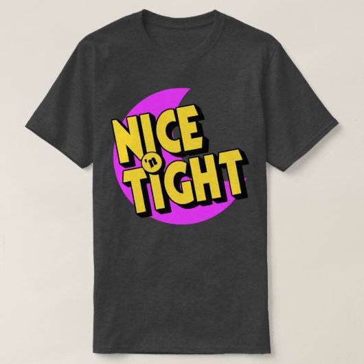 Lekker strak t-shirt (Design voorkant)