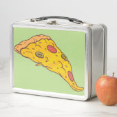 Lekker stuk pizza Cartoon ontwerp (In situ)