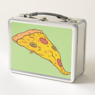 Lekker stuk pizza Cartoon ontwerp