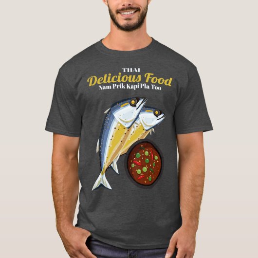 Lekker Thais eten T-shirt (Voorkant)