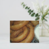 lekker uienringen briefkaart (Staand voorkant)