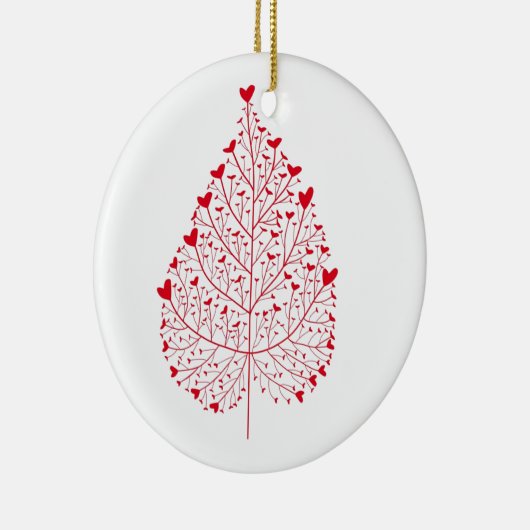 Lekker van het hart keramisch ornament (Rechts)