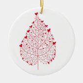 Lekker van het hart keramisch ornament (Voorkant)