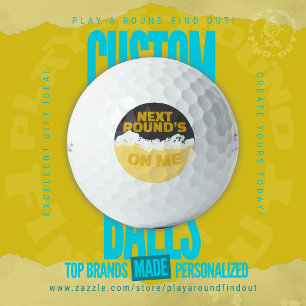 Lekker Volgende Ronde Is Van Mijne Bierdrinkende V Golfballen