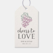 Lekker voor liefde | Wijnland-weddenschap Cadeaulabel (Voorkant)