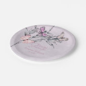 Lekker Waterverf en buikvlies Papieren Bordje (Gekanteld)