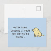 Lekker zitten briefkaart (Voorkant / Achterkant)