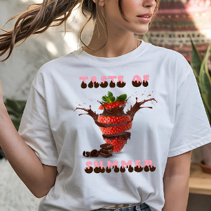 Lekkere Aardbei en Chocolade T-shirt