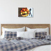 Lekkere appels canvas afdruk (Insitu (Slaapkamer))