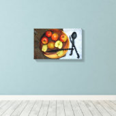 Lekkere appels canvas afdruk (Insitu (Houten vloer))