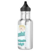 Lekkere Backwash nieuwigheid Waterfles (Rechts)