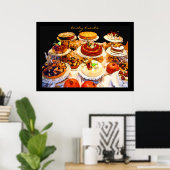 lekkere behandelingen! -poster poster (Thuiskantoor)