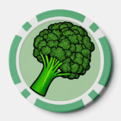 Lekkere Broccoli Poker Chips (Achterkant)