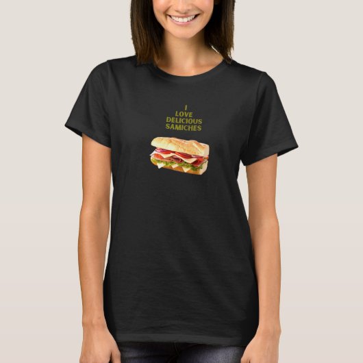 Lekkere broodjes t-shirt (Voorkant)