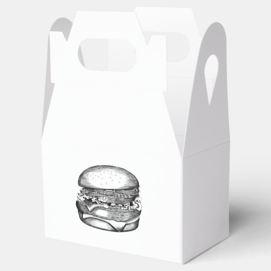 Lekkere burger bedankdoosjes (Geopend)