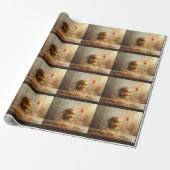 Lekkere Burger Food fotopatroon Cadeaupapier (Uitgerold)
