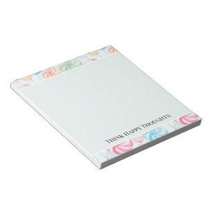 Lekkere Candy Lolly's Whimsical Gelukkige Gedachte Notitieblok