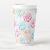 Lekkere Candy Lolly's Whimsical   Latte Mok (Voorkant)