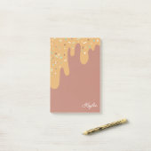 Lekkere Caramel Roersuiker Strooi Je Naam Post-it® Notes (Op bureau)