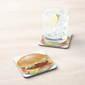 Lekkere Cheeseburger Onderzetter (Rechterzijde)