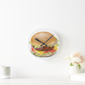 Lekkere Cheeseburger Ronde Klok (Huis)