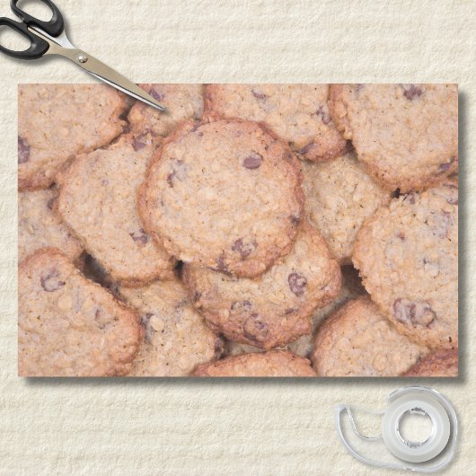 Lekkere Chocolade Koekjes Tissuepapier