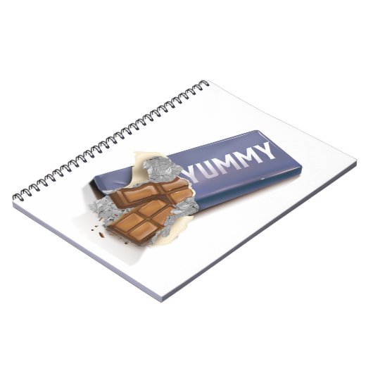 Lekkere Chocoladereep Notitieboek (Linkerzijde)