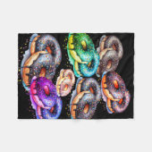 (lekkere) donut fleece deken (Voorkant (Horizontaal))