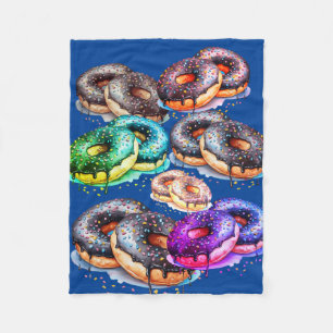 (lekkere) donut fleece deken