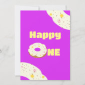 Lekkere donut kaart (Voorkant)