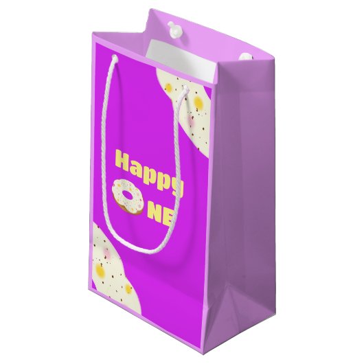 Lekkere donut klein cadeauzakje (Voorkant Gekanteld)