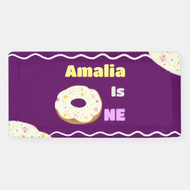Lekkere donut spandoek