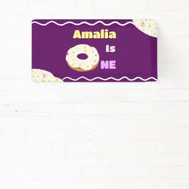Lekkere donut spandoek