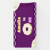 Lekkere donut spandoek (Verticaal)