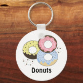 Lekkere Donuts Sleutelhanger (Voorkant)