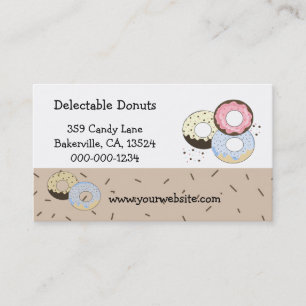 Lekkere Donuts Visitekaartje